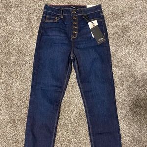 Brand new high rise button fly skinny jeans